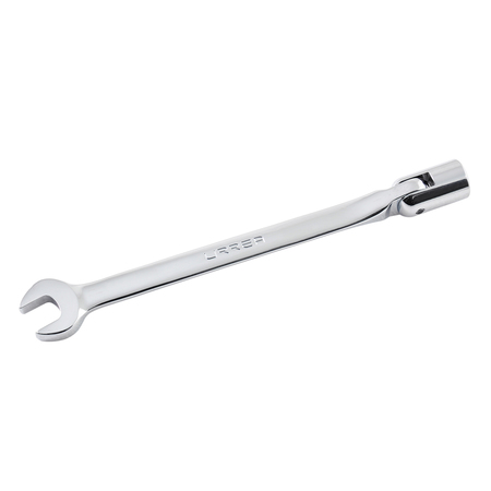 Urrea 12-point Full polished flex head Wrench, 18 mm opening size 1270-18M